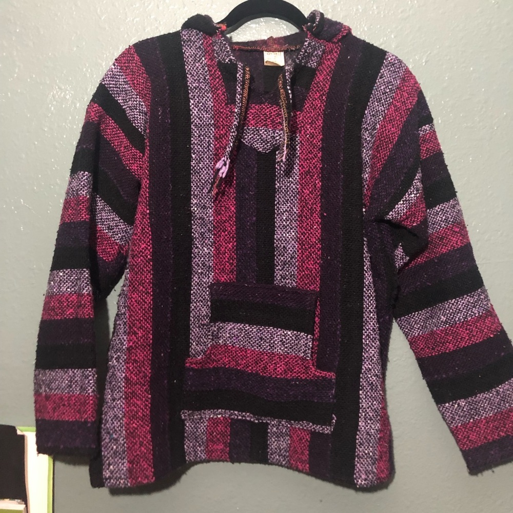 Multicolored hoodie new and in perfect condition